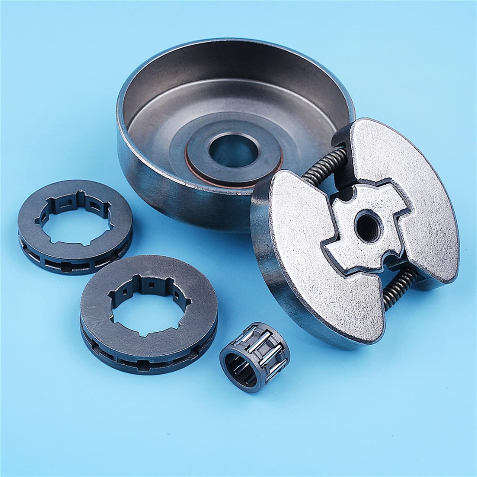 325;Kit de piñón de llanta de Tambor de Embrague Apto for Husqvarna 235e 240e 235 240 137 142 36 41 for Piezas de Motosierra Jonsered 2035 2036 2040