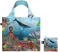 Vista 2 de LOQI Bolsa de compras reutilizable unisex para adultos, diseño de Kristjana S Williams Interiors