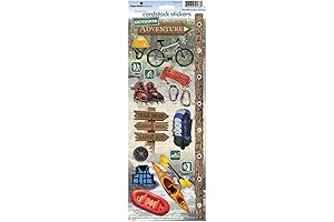 Outdoor Adventure Boy Scout Stickers Set