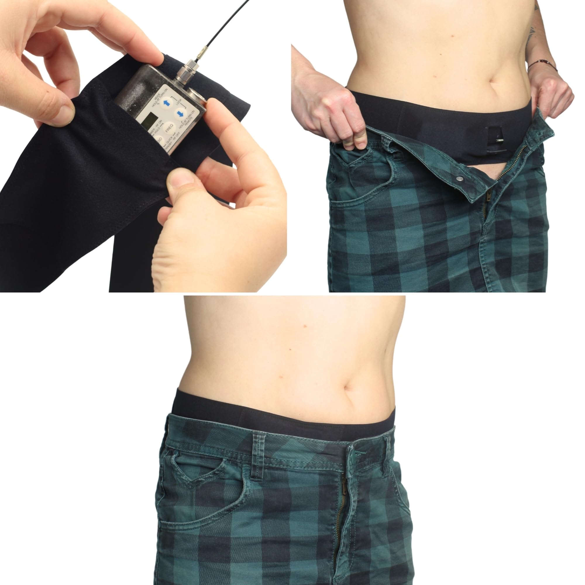 URSA Waist Strap With Sideways Pouch (Black, Large (37" - 50") - Image 4