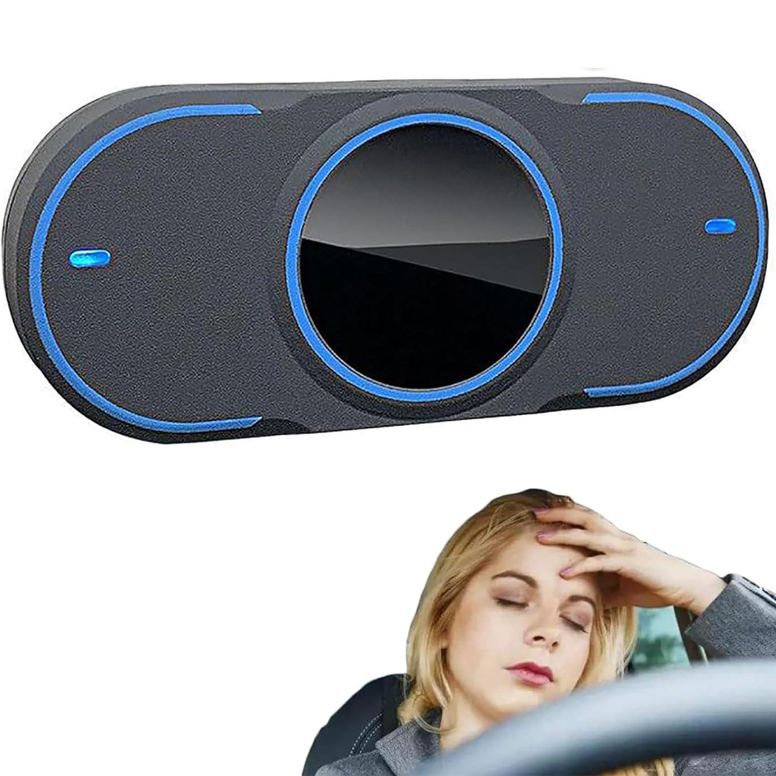 Dispositivo De Alarma De Fatiga del Conductor, Alarma De ConduccióN AntisueñO, FuncióN De Recordatorio Continuo De Captura Facial En Tiempo Real, para Conductores De VehíCulos De Larga Distancia