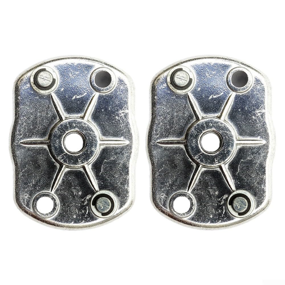 Trinquete de metal plateado con clips de retorno dobles para motores de maquinaria de jardín
