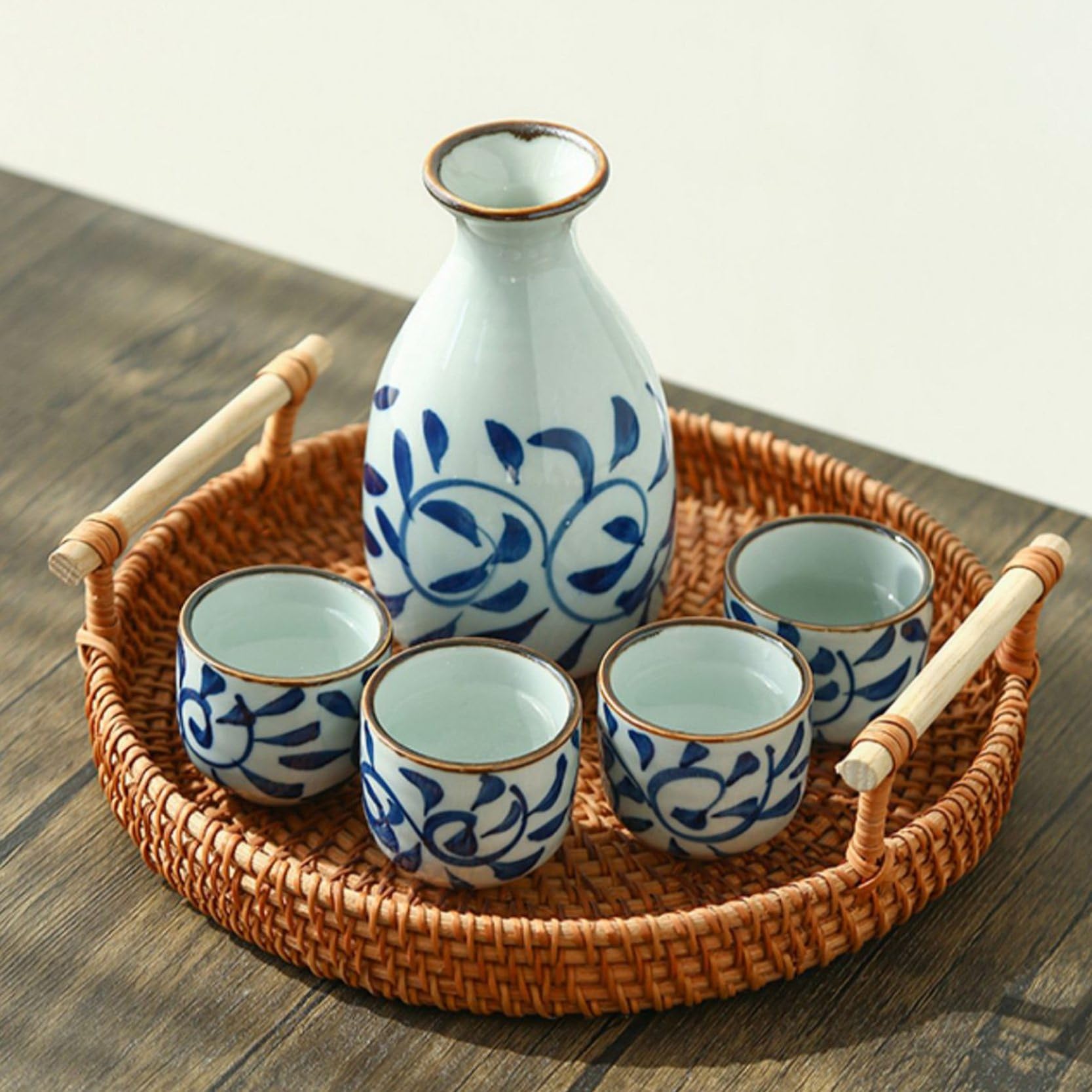 練込酒器セット Amazon｜酒器 徳利 5個セット おちょこセット とっくり セット 酒器揃