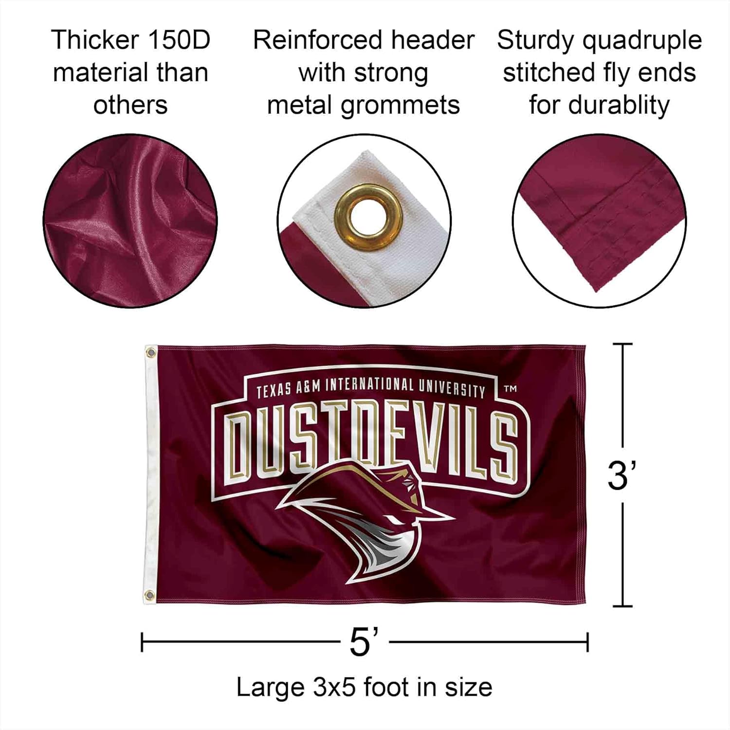Texas A&M International Dustdevils Flag