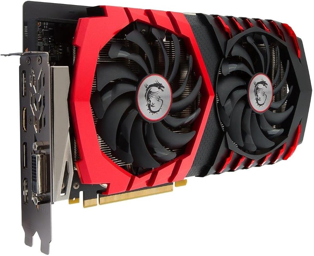 MSI GAMING GeForce GTX 1060 6GB GDRR5 192-bit HDCP Support DirectX 12 Dual TORX 2.0 Fan VR Ready Graphics Card thumbnail 4