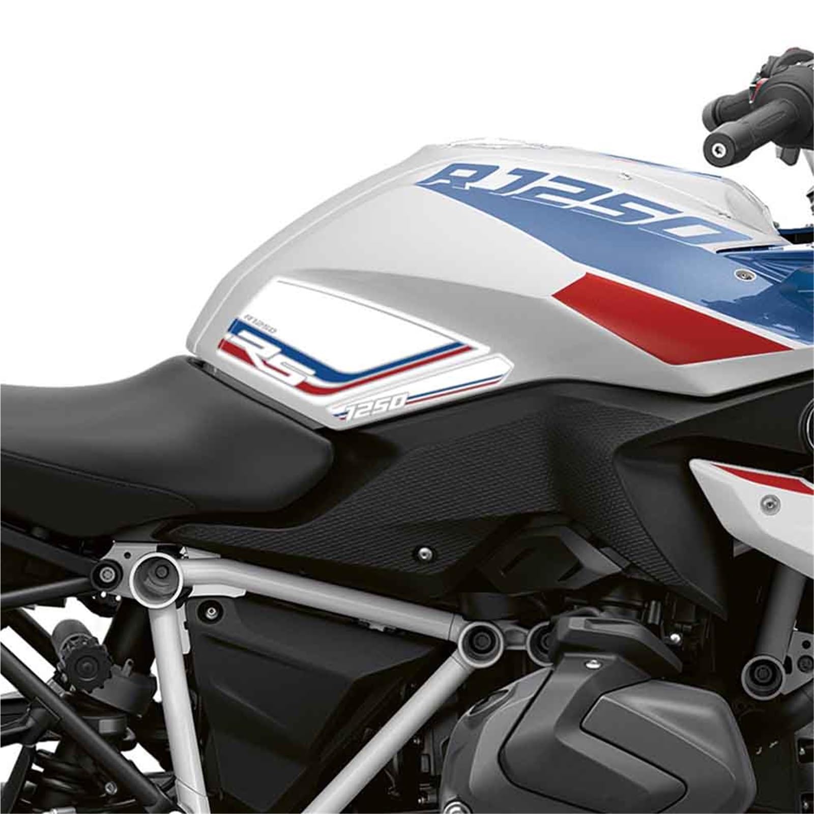 Für BMW R1250RS R 1250 RS 2018 2019 2020 2021 2022 2023 2024 Motorradzubehör Tank Knieschutz 3D Gel Lackschutz