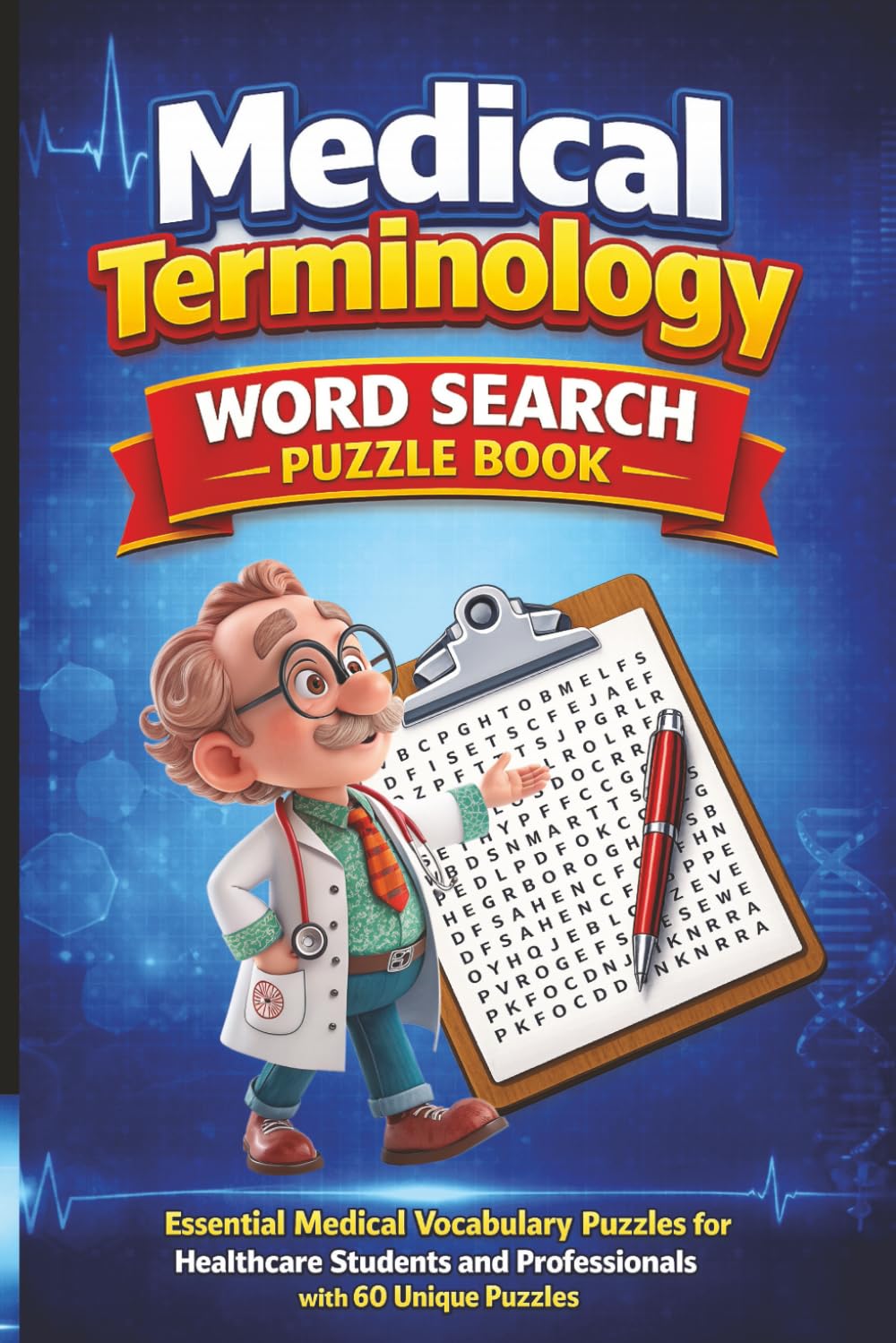 Medical Terminology Word Search Puzzle Book: Essential Medical Vocabulary Puzzles for Healthcare Students and Professionals with 60 Unique Puzzles (MajorPuzzles Series)