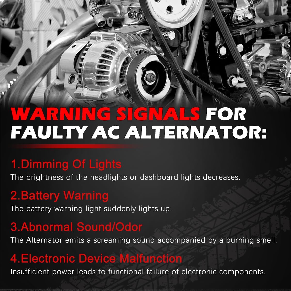 Alternator 11294N New 140A 12V For Town & Country 2008-2010 3.3L 3.8L, For Grand Caravan 2008-2010 3.3L 3.8L, For Wrangler 2009-2011 3.8L, Automotive Replacement Alternators OE 421000-0560