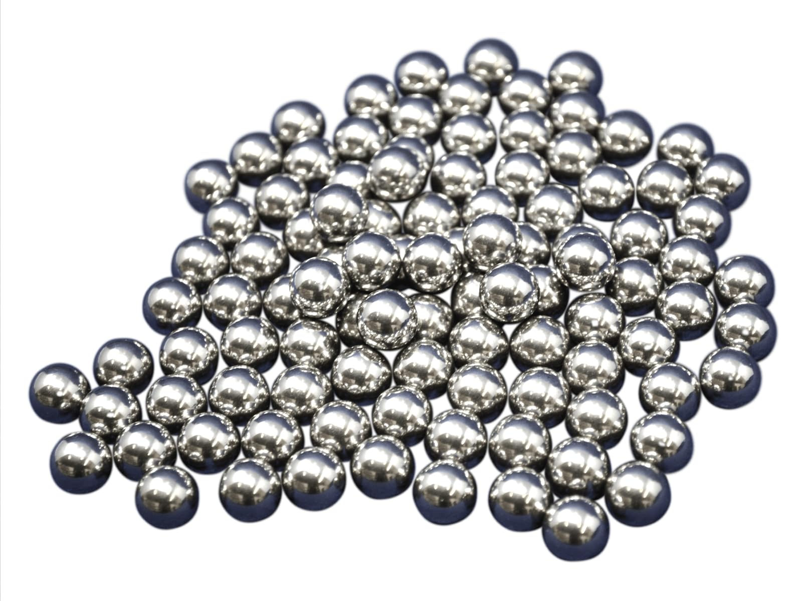 Mahlkugeln aus Edelstahl 316 – Güteklasse 1000, 1 kg, korrosionsbeständig, 5 mm bis 25 mm(5mm)