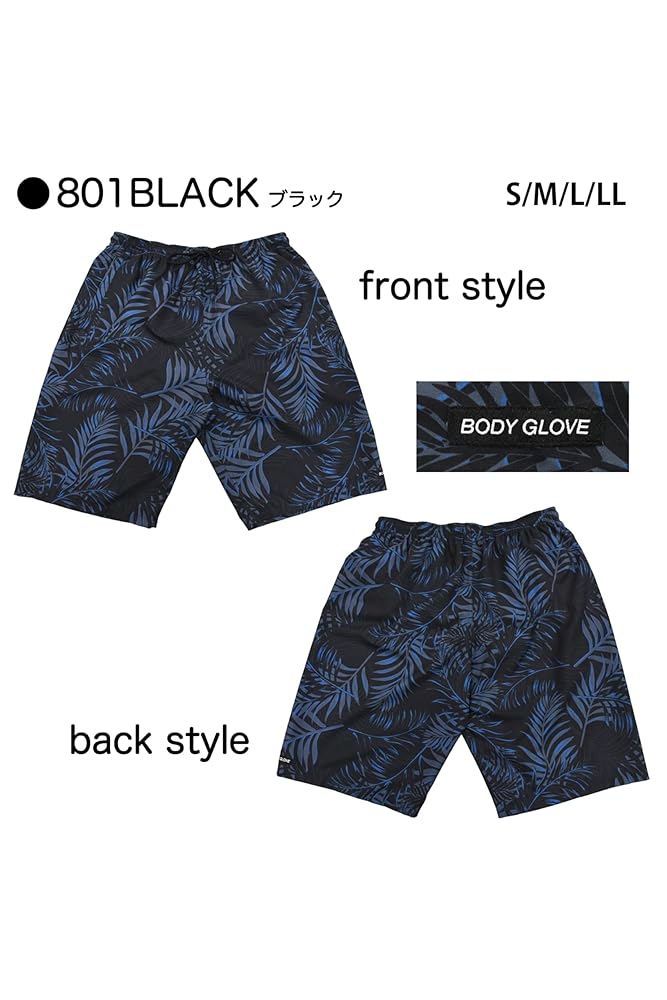 BEST BODY サーフパンツ ブラック　L BEST BODY SHOP