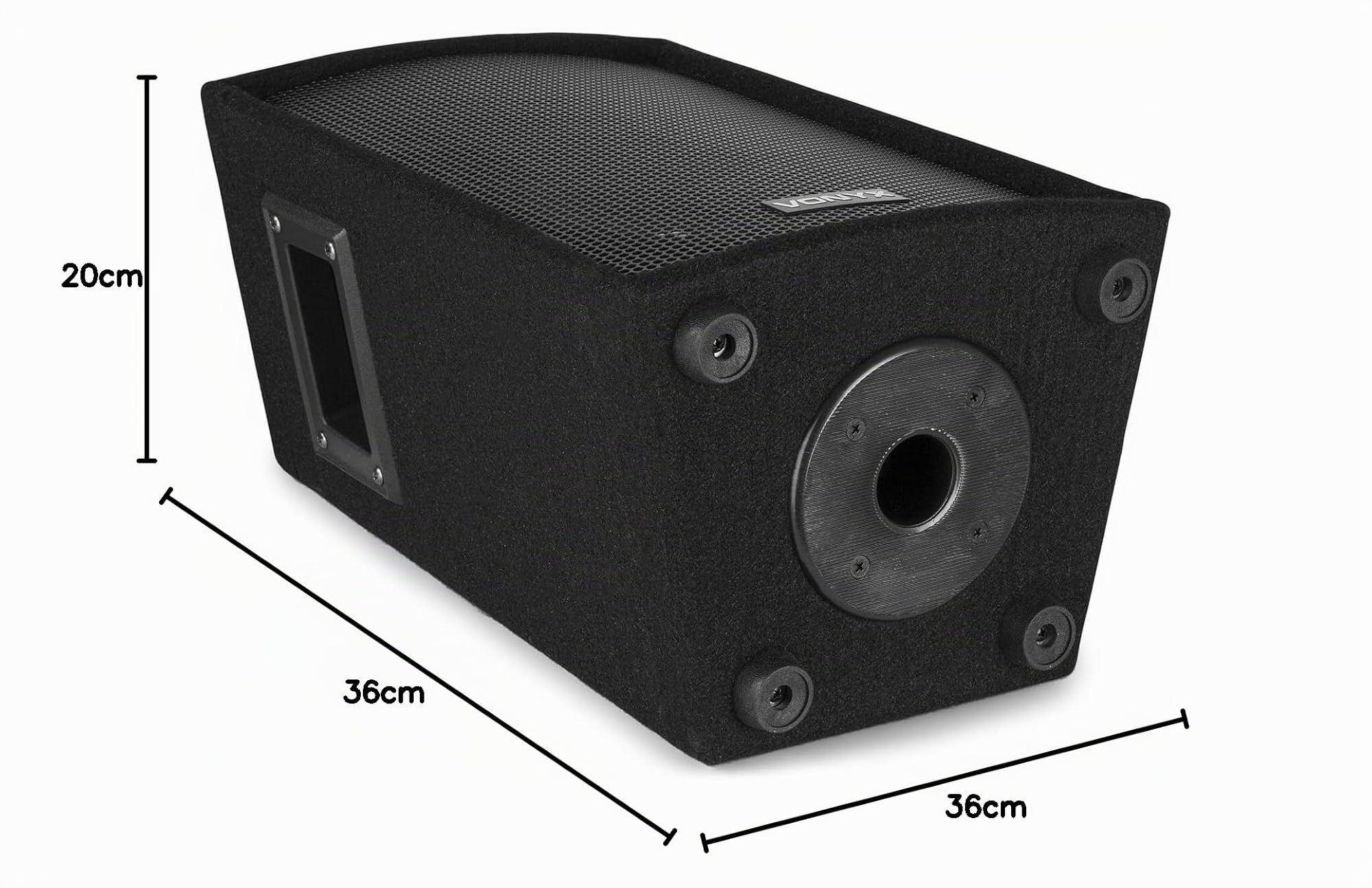 VONYX Pack Sono - Paire d'Enceintes 6 Pouces, 150W avec Pieds d'Enceintes et Sacoche de Transport, Public Address, Messages Public, Utilisation Domestique