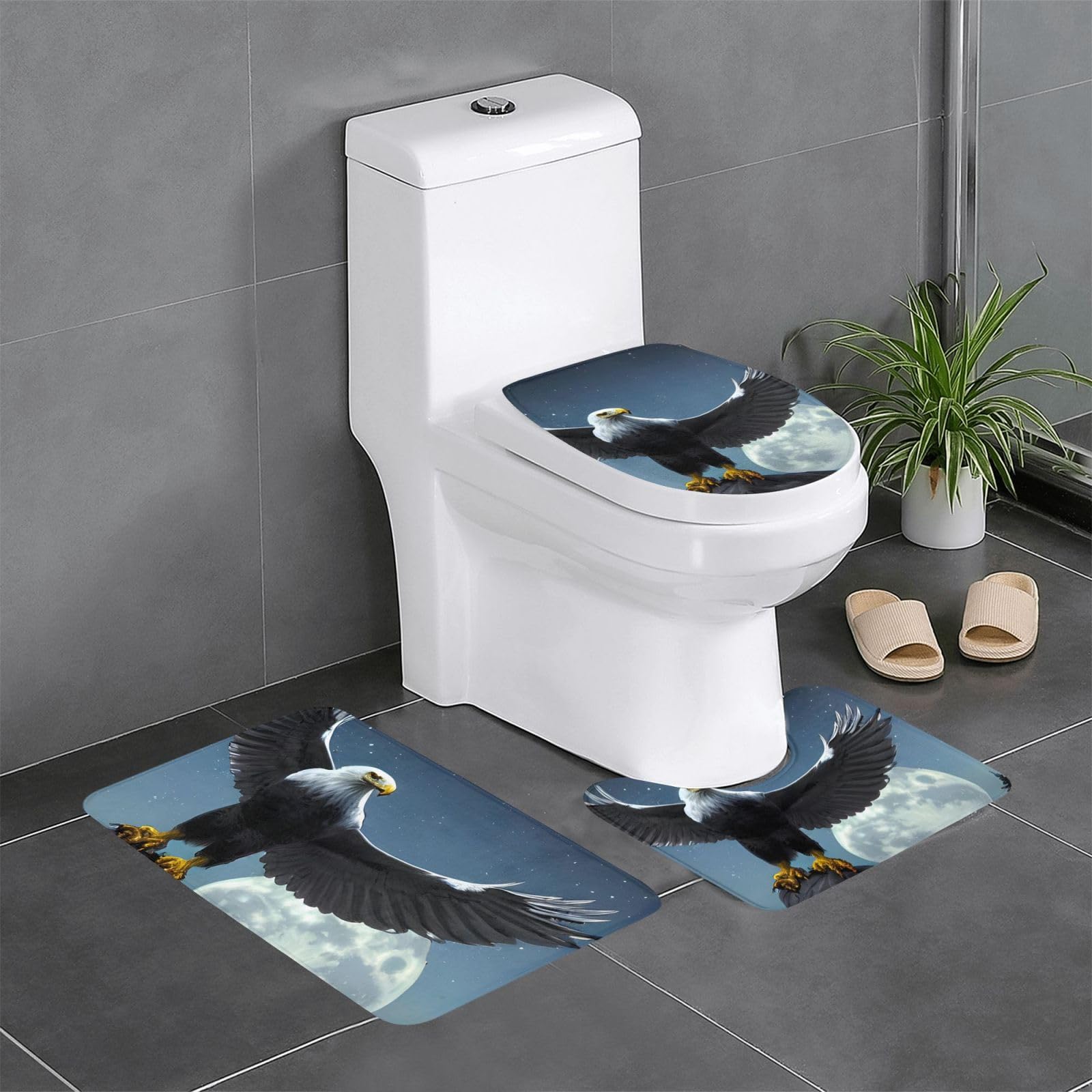 Tapis de bain antidérapant Aigle : évitez les glissades avec ce lot de 3