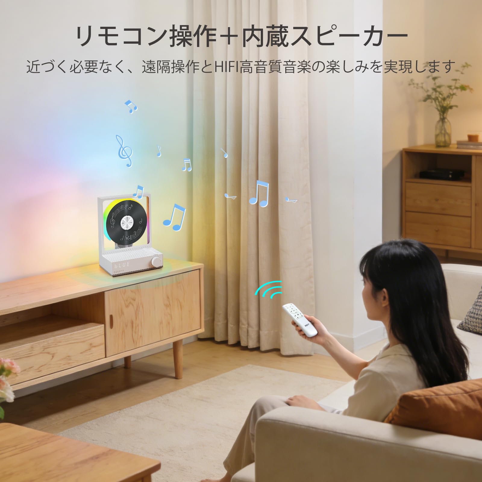 Amazon.co.jp: HOTT CD プレーヤー Bluetooth5.3 対応 デスクトップ