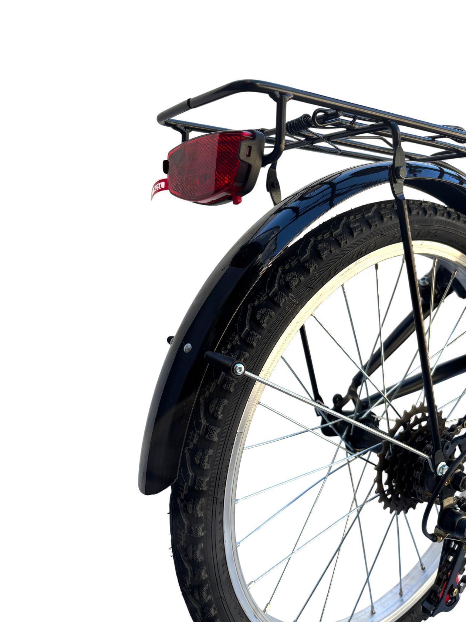 MADICKS Bicicletta Pieghevole 20" Folding Nera · City Bike Unisex con Cambio 6 Velocità · Telaio Robusto · Design Made in Italy · Comoda e Pratica per Uso Urbano