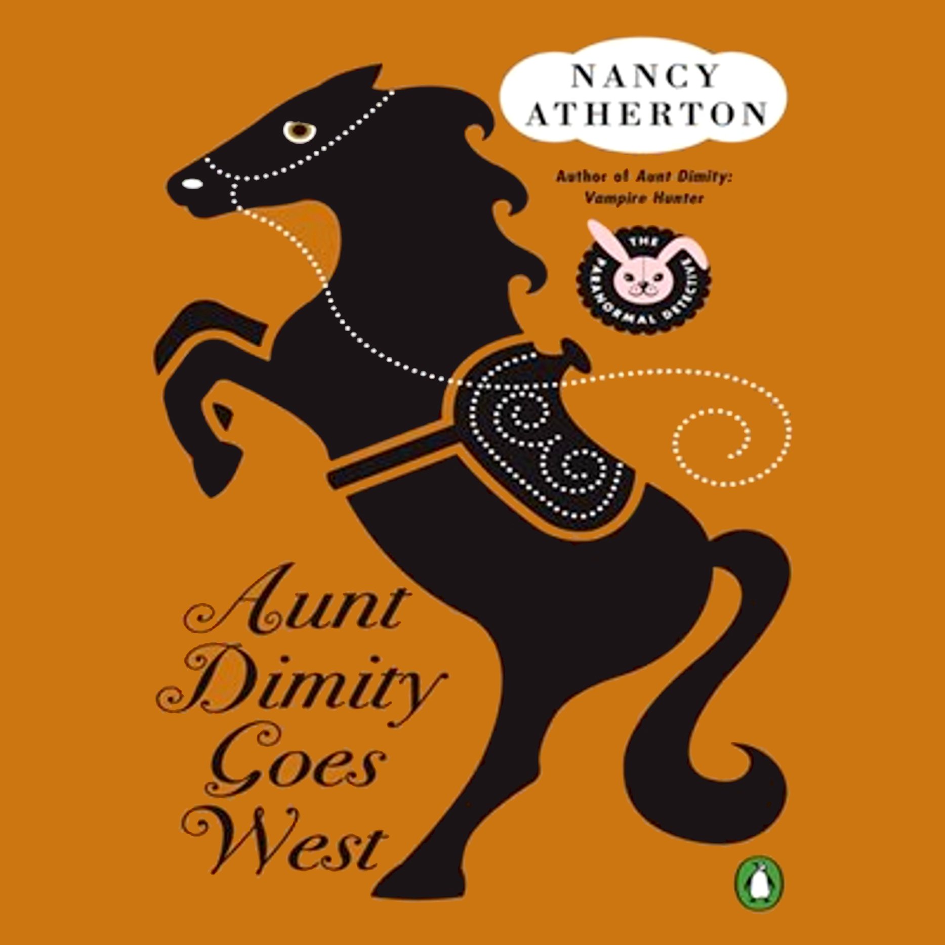 Cover art for Aunt Dimity Goes West