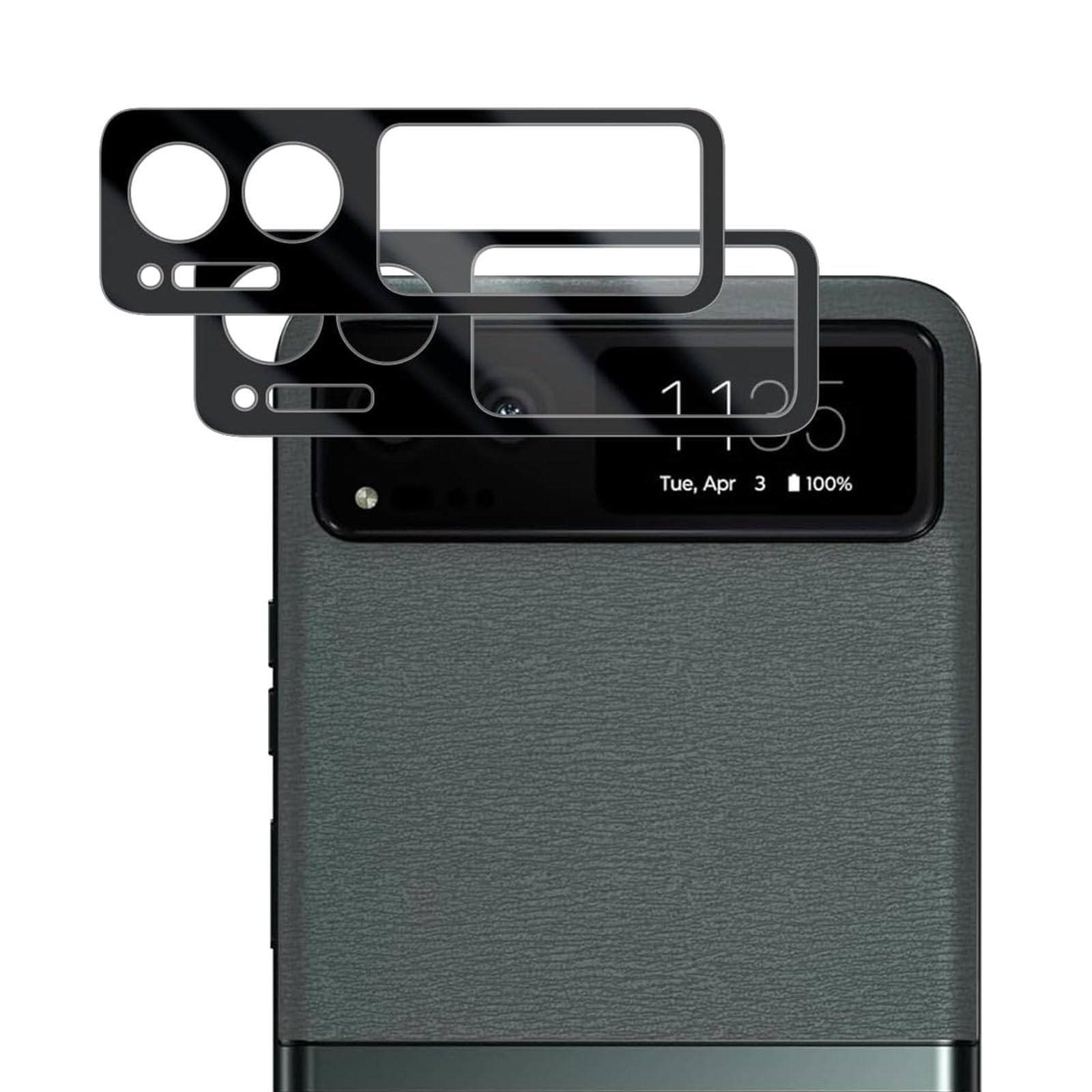 【2枚セット】For motorola razr 40 / razr 40s ガラスフィルム モトローラ razr40 / razr40s レンズ保護フィルム 【larfbulroc】日本製素材旭硝子製・高硬度9H ・高透過率・耐衝撃・防塵・飛散防止・自動吸着・指紋防止・貼り付け簡単