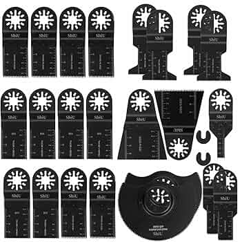 Amazon.co.jp: ShiU 23点セット マルチツール替刃 ブレード
