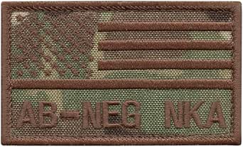 Patch Tattico Morale In PVC - Bandiera Multicam OCP USA America - Dimensioni 8x4,5 Cm - Con Fissaggio A Uncino (Hook) - Resistente E Meteo-Resistente - 3
