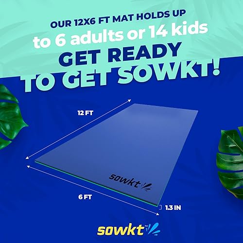 Miniatura 4 de Lily Pad - Tapete flotante (12 x 6 pies), hecho en Estados Unidos, tapete de agua flotante grande para lago y navegación, almohadilla de agua