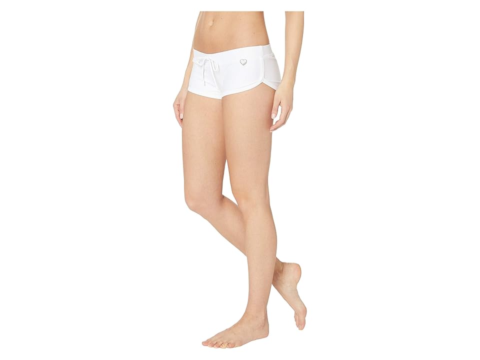 

Body Glove Smoothies Sidekick Sporty Swim Short (Snow) Women's Swimwear, Neutral