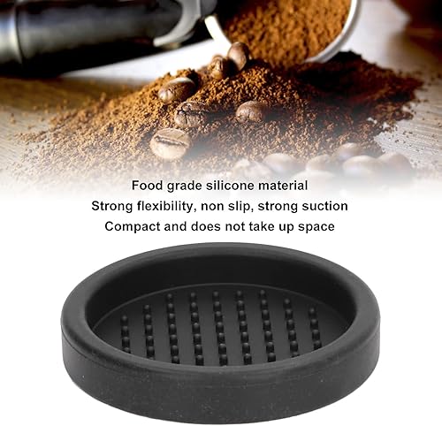Miniatura 2 de Tapete para manipulaciones de café expreso, tapete de silicona seguro para alimentos, antideslizante, almohadilla de amortiguación de esquinas