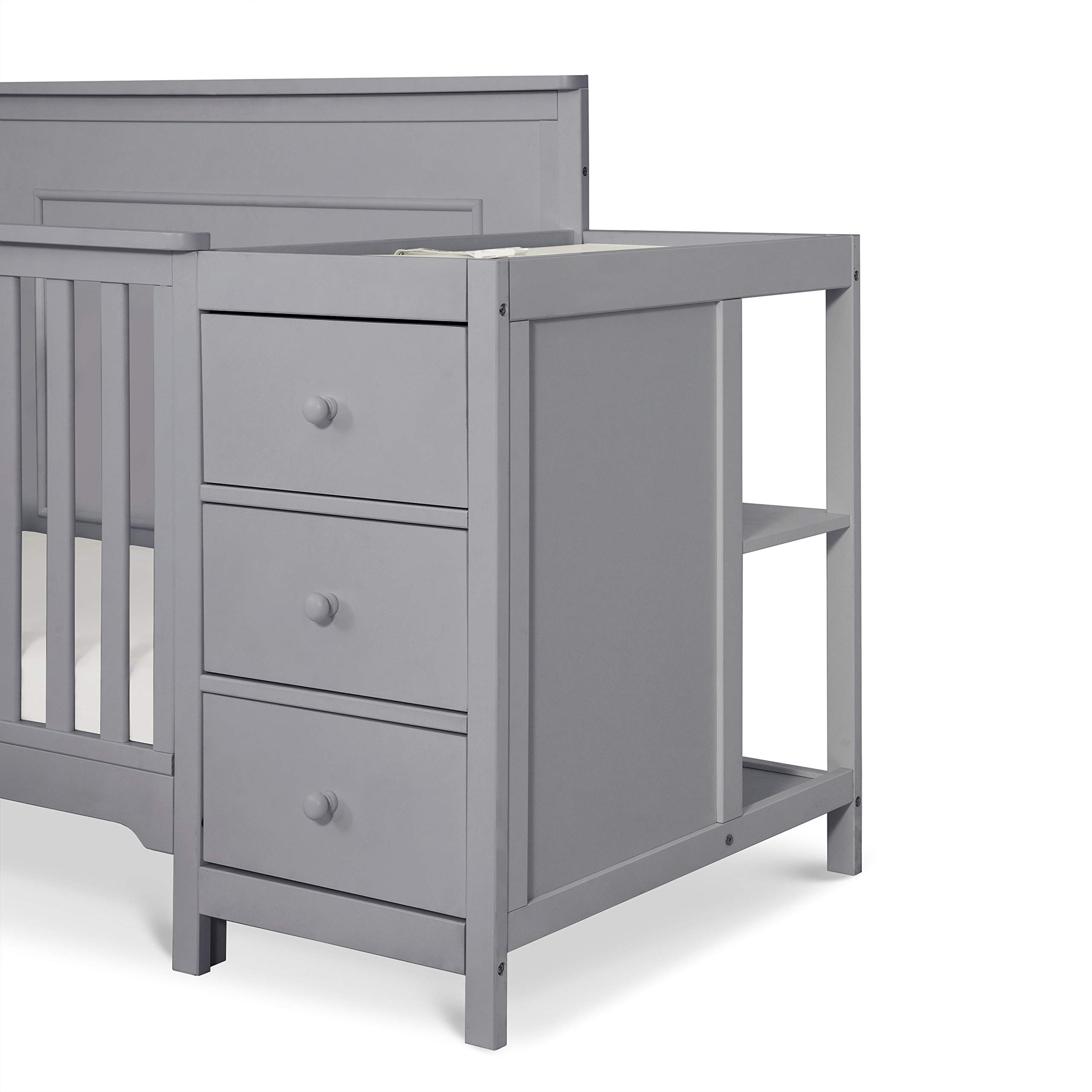 Carter's by DaVinci Dakota 4in1 Crib and Changer Combo in Grey