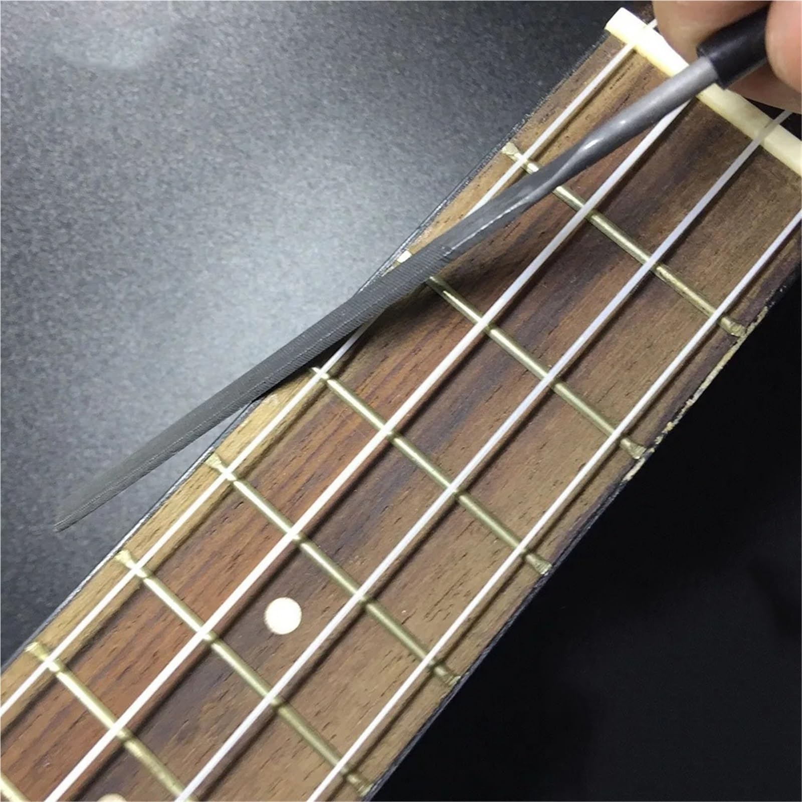 Guitar Making Tools 5pcs Guitar Grinding File Alloy Steel File Set Fingerboard Repair Care Tools