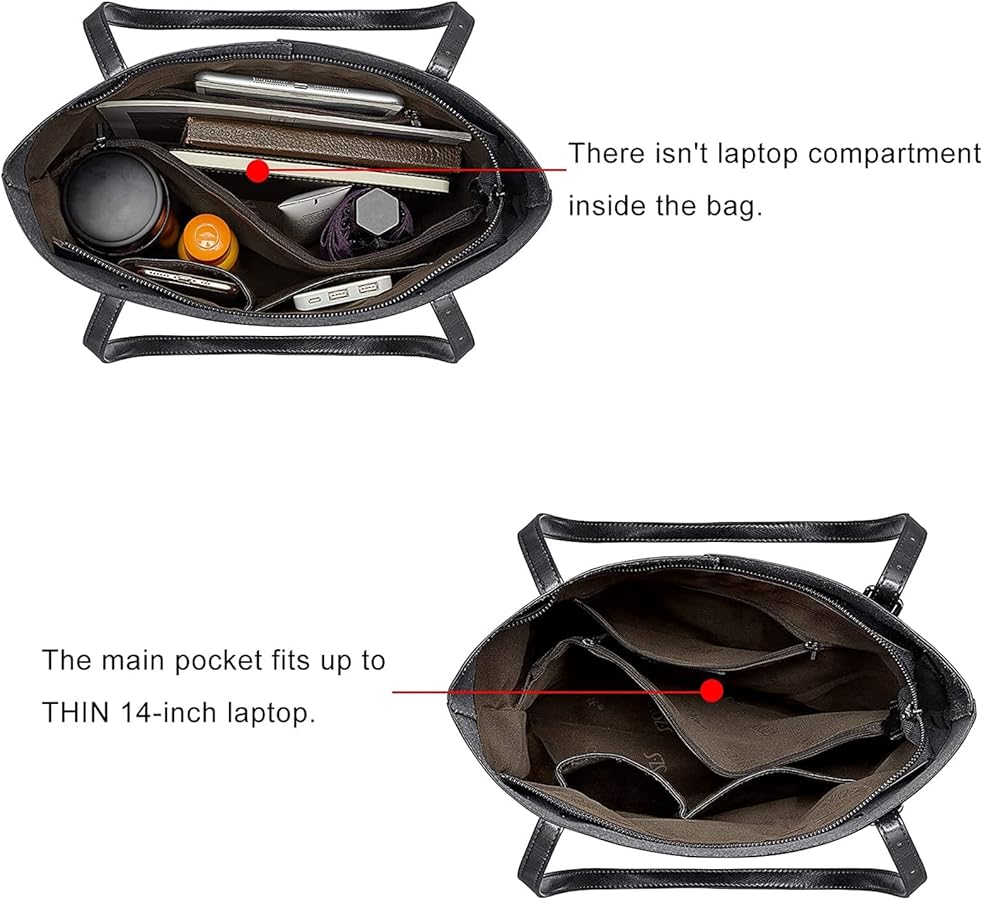 Amazon.com: S-ZONE Women's Sz10v040a Tote, Black, L, Retro