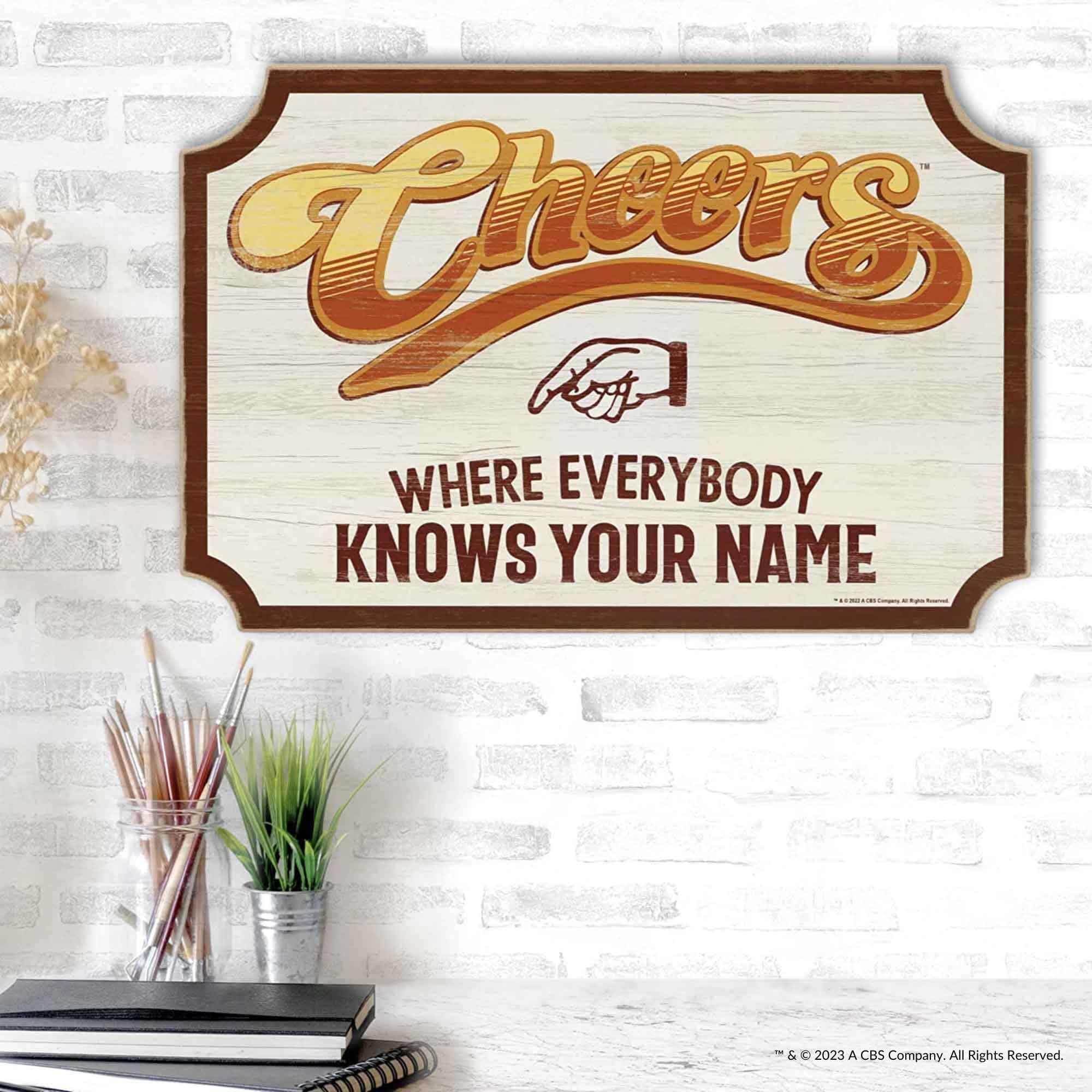 Cheers Tv Show Logo 60 Photos - Moonagedaydream.film