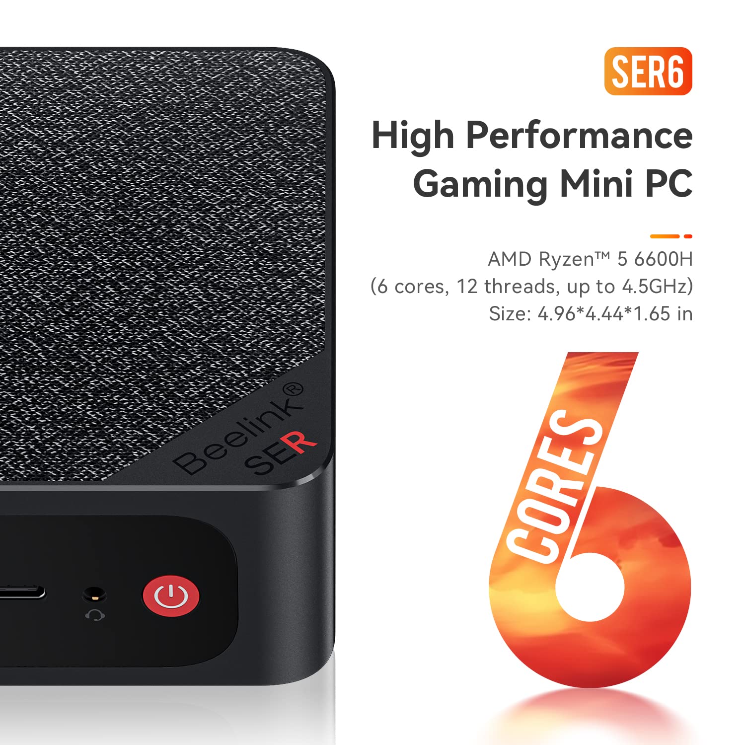 Beelink SER4 Mini PC AMD Ryzen 7 4700U