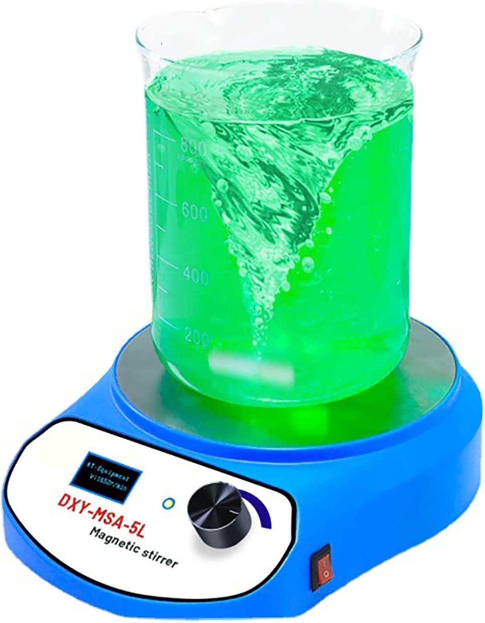 Agitateur magnétique portable de grande capacité pour laboratoires et hôpitaux