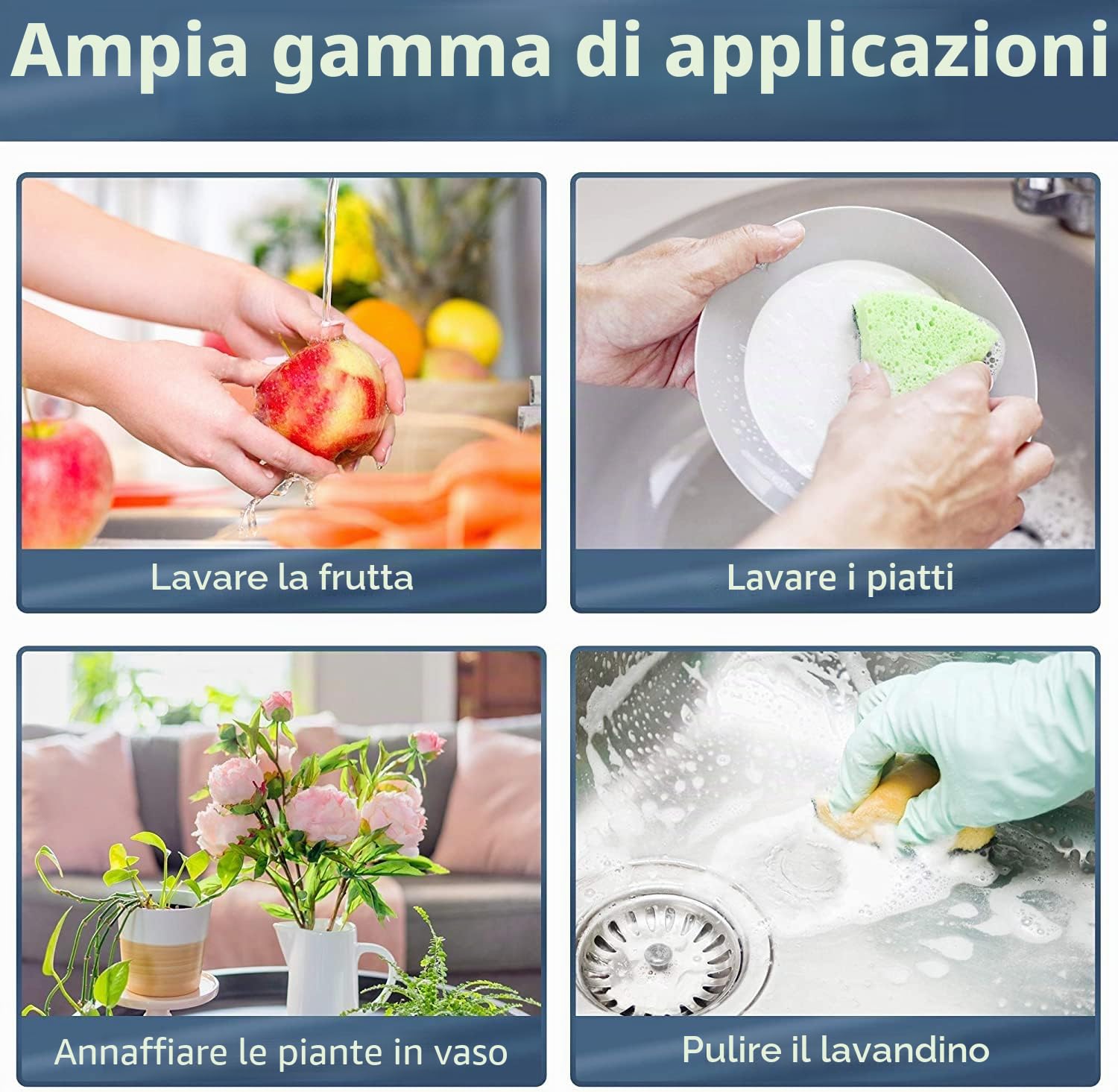 Spruzzatore per lavello da cucina, testa di ricambio per rubinetto con tubo di rinculo da 200,7 cm e supporto, aeratore e valvola deviatrice per rubinetto a risparmio idrico, set di attacco per