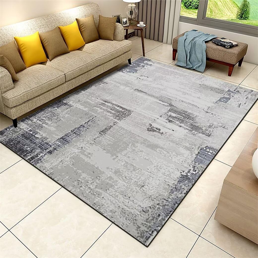 Tapis de chambre ado gris lavable pour sublimer un studio moderne