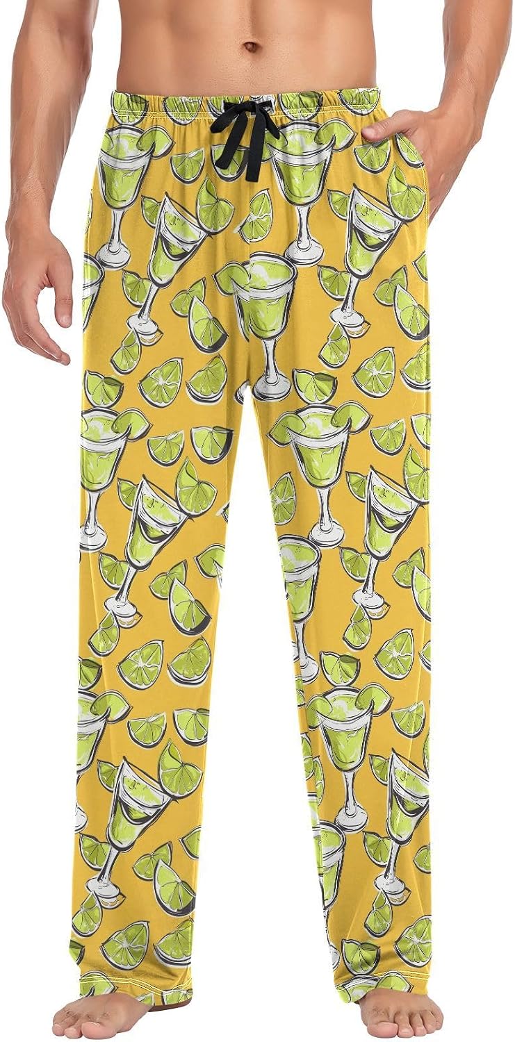 Mens Pajama Pants Pajama Bottoms for Men Pj Pant Sleepwear with Pockets