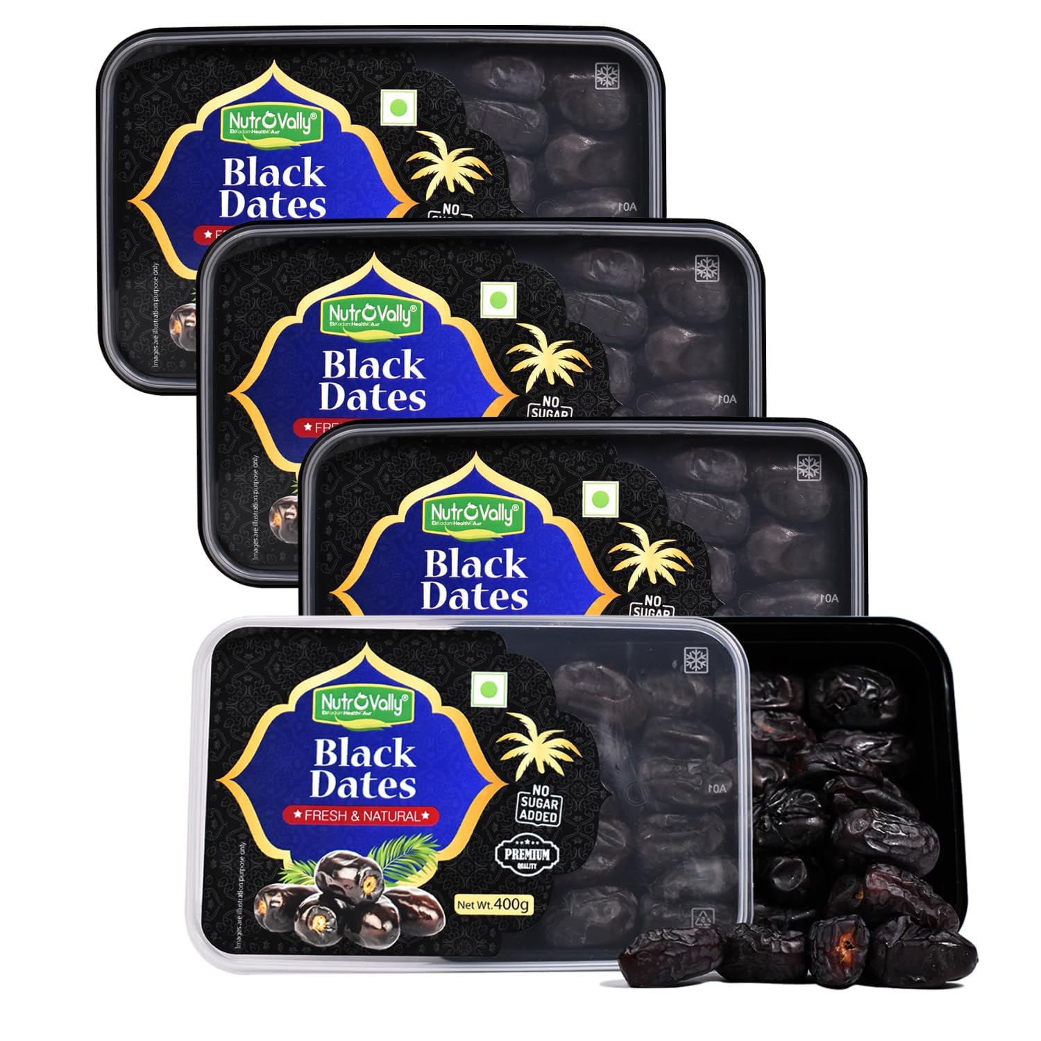 See full amazon price history chart for NutroVally Black Dates 1.6kg | Healthy & Nutritious khajur Dry Fruits | Rich in Protein and Vitamins khajoor | No Added Sugar Premium Vegan Dates 400gm of (Pack 4) NutroVally Black Dates 1.6kg | Healthy & Nutritious khajur Dry Fruits | Rich in Protein and Vitamins khajoor | No Added Sugar Premium Vegan Dates 400gm of (Pack 4) (B0DBZTTV5J) Amazon Price History, Amazon Price Tracker