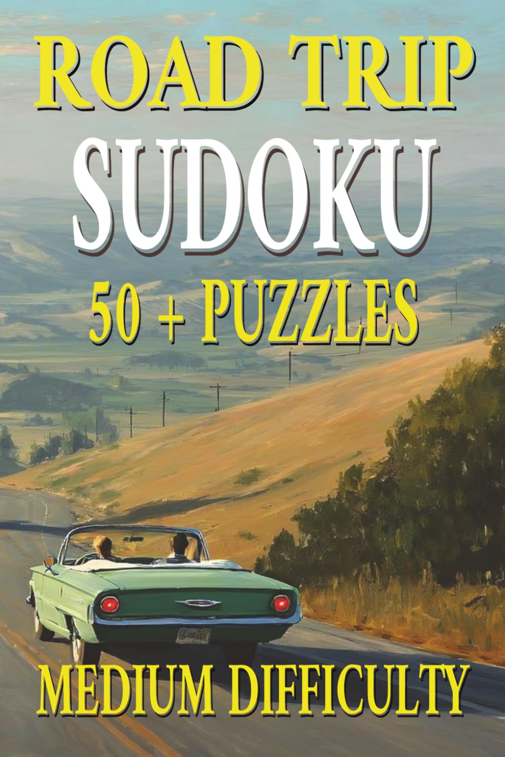 Road Trip Sudoku for Adults: Medium Difficulty
