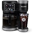 Keurig K-Duo Single Serve K-Cup Pod & Carafe Coffee Maker, with Multiple Brew Sizes, 60oz Removable Reservoir, Programmable Auto Brew Carafe, (Gen 1), Black