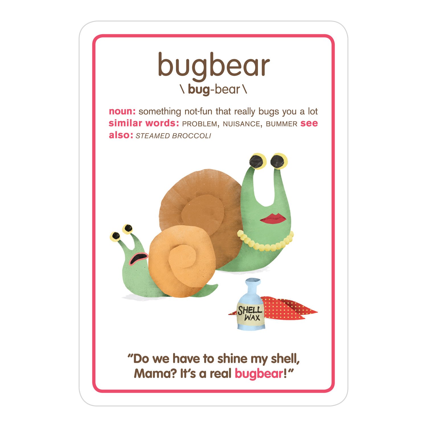 Knock Knock Silly Words Kids Flashcards