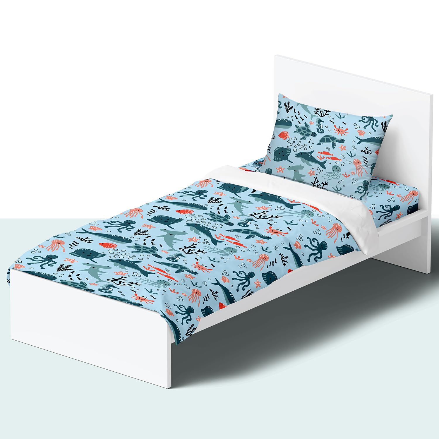 Nikki Peter Set Lenzuola Bambini 100% Cotone - Morbide E