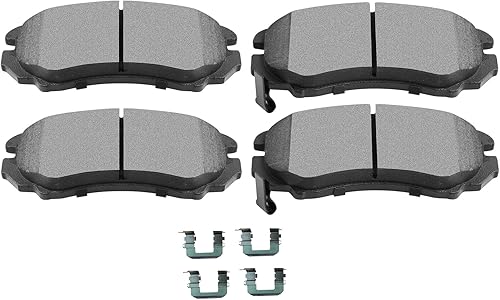 Miniatura 20 de SCITOO Pastillas de freno de cerámica, 4 pastillas de freno delanteras, kits de frenos para 2002-2008 para Mini Cooper