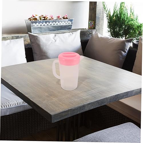 Miniatura 6 de DOITOOL Recipiente de almacenamiento de bebidas de gran capacidad, resistente al calor, jarra de agua fría, jarra de jugo de plástico, tetera para