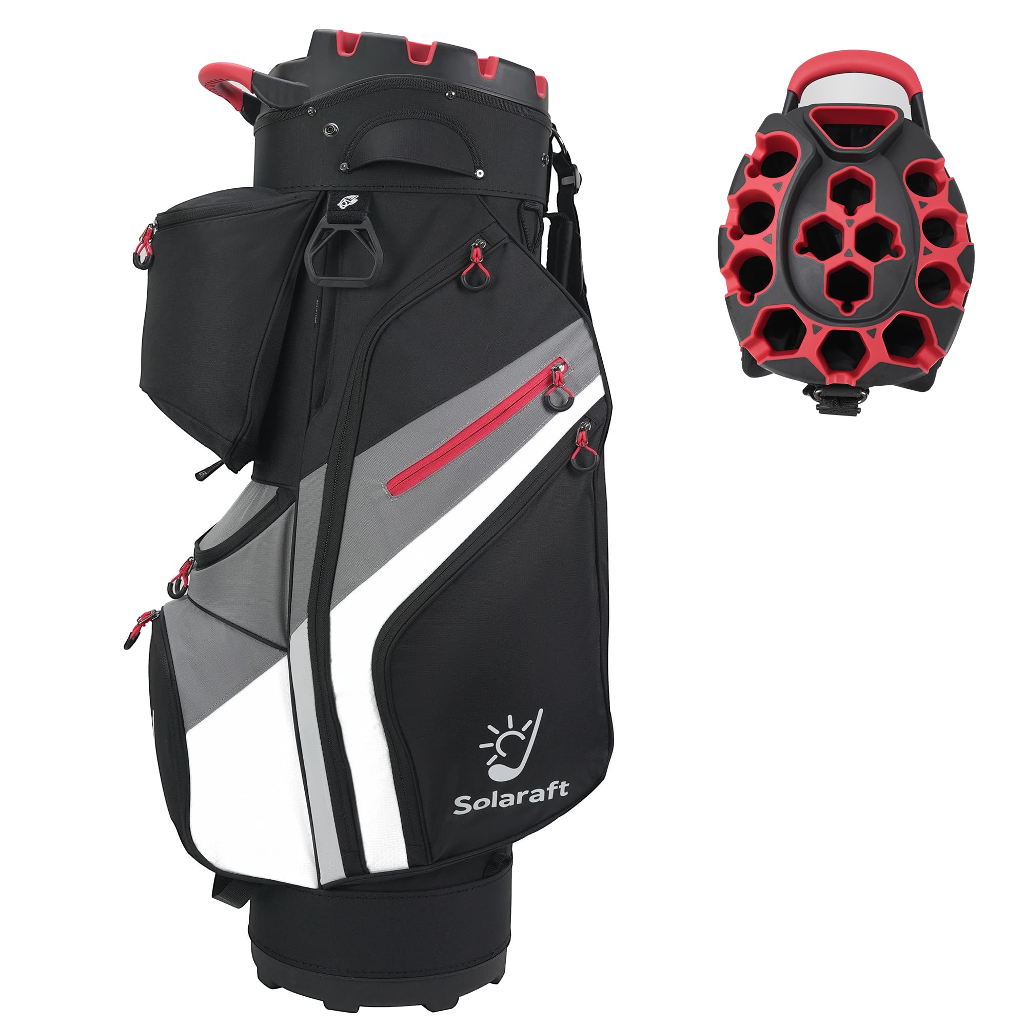 Amazon.com : Solaraft T-Lock Golf Cart Bag for Men, Club Lock 14