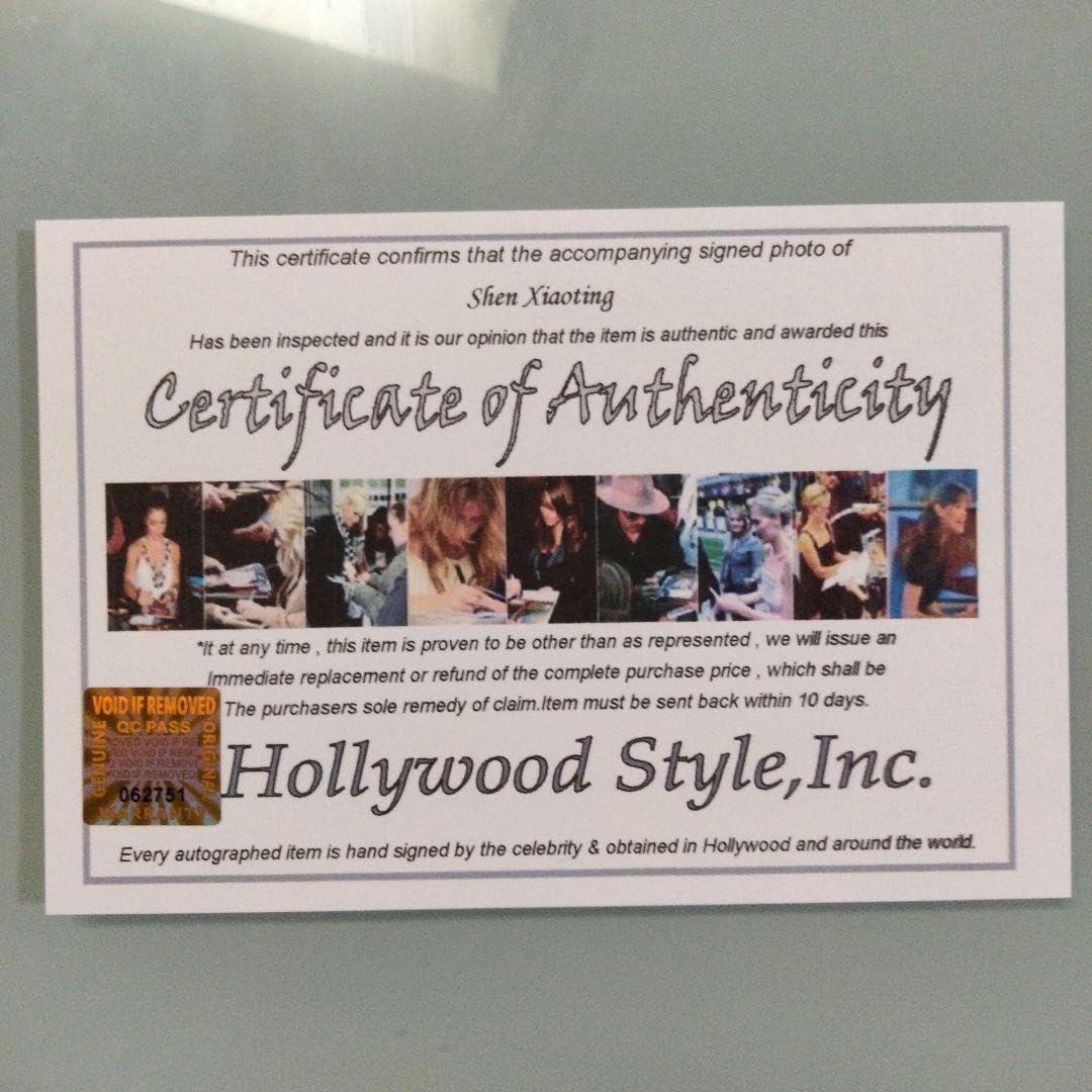 Amazon.co.jp: シャオティン直筆サイン入り2Lサイズ写真…ShenXiao-Ting  