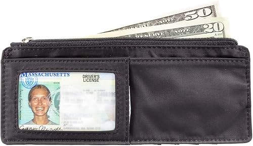 Miniatura 2 de Big Skinny Cartera delgada para tarjetas de crédito Jaguar para mujer, con capacidad para hasta 25 tarjetas