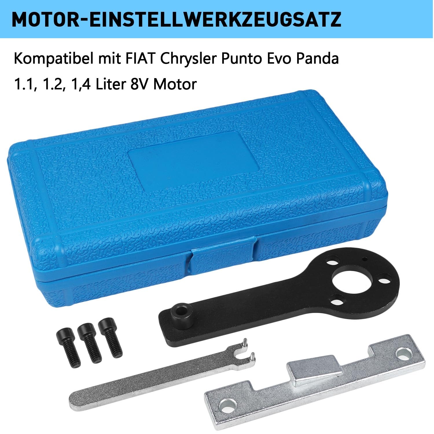 Herramienta de Correa Dentada Compatible con Fiat Punto EVO Panda 1.1 1.2 1,4 litros 8 V Motor