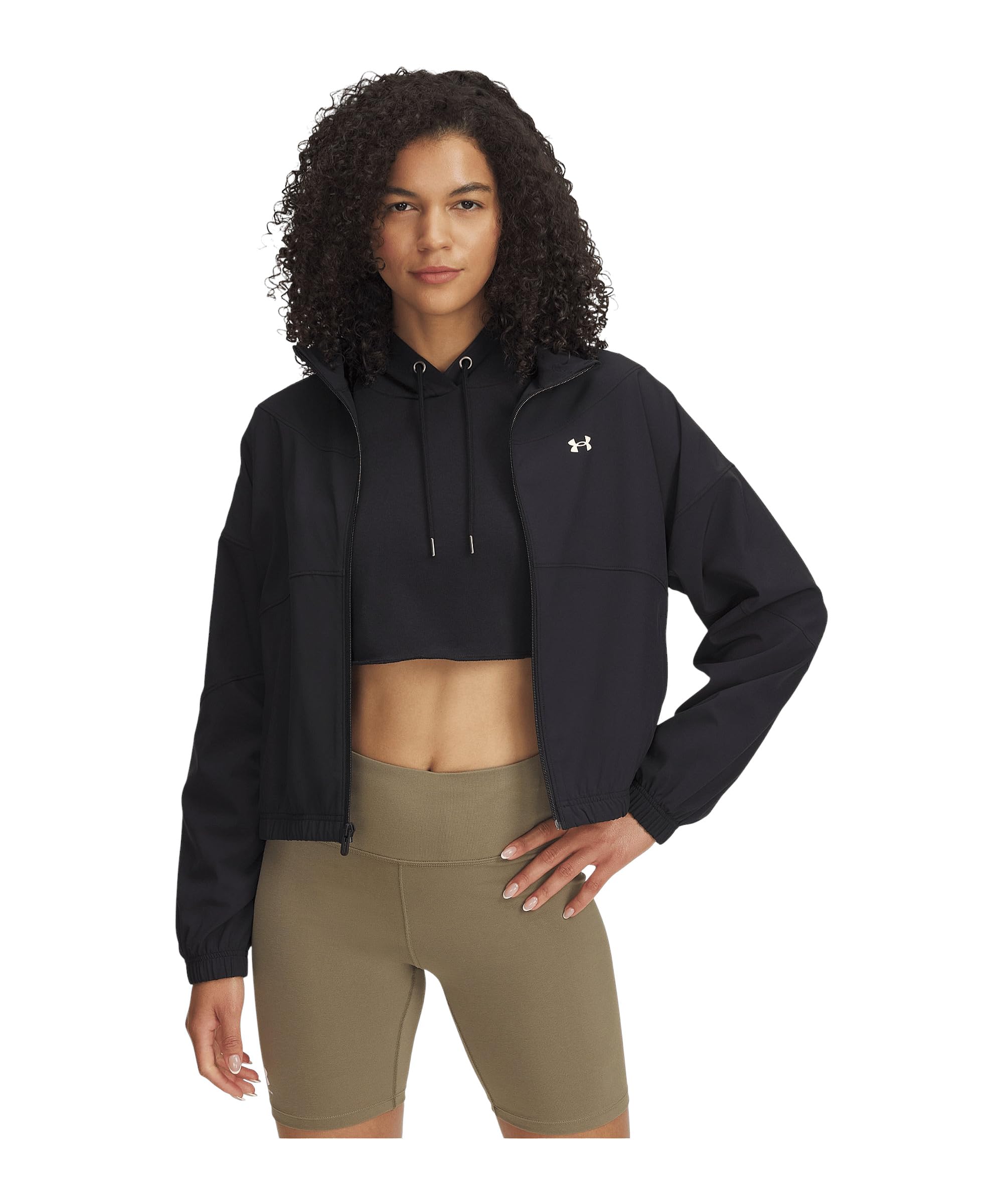 Under Armour Damen Ua Rival Woven Jacket Sweatshirt (1er Pack)