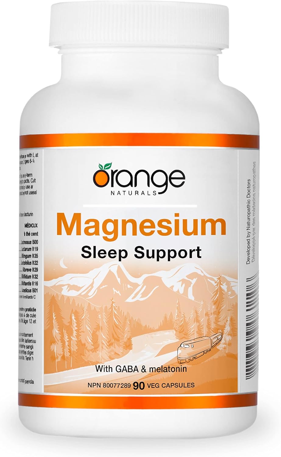 Orange Naturals Magnesium Sleep Support with Gaba & Melatonin 90 v