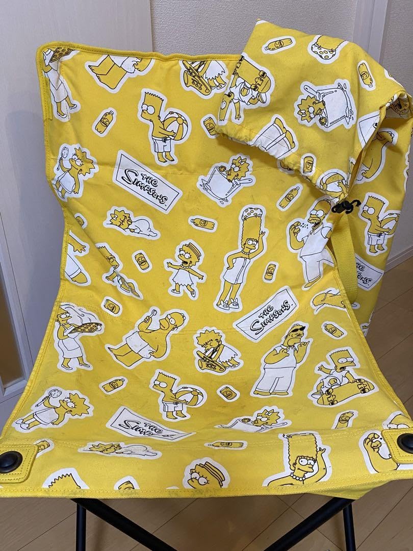 The Simpson キャラクター柄折りたたみチェア The Simpson キャラクター柄折りたたみチェア The Simpson