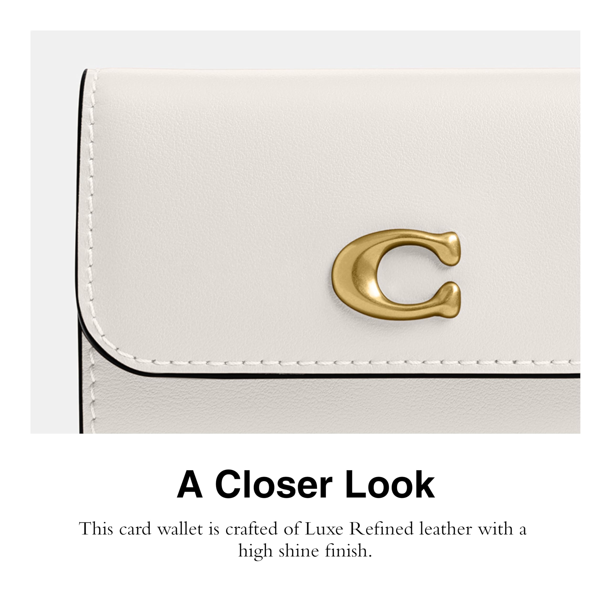 Coach Women's Essential Card Holder Accessory-Travel Wallet