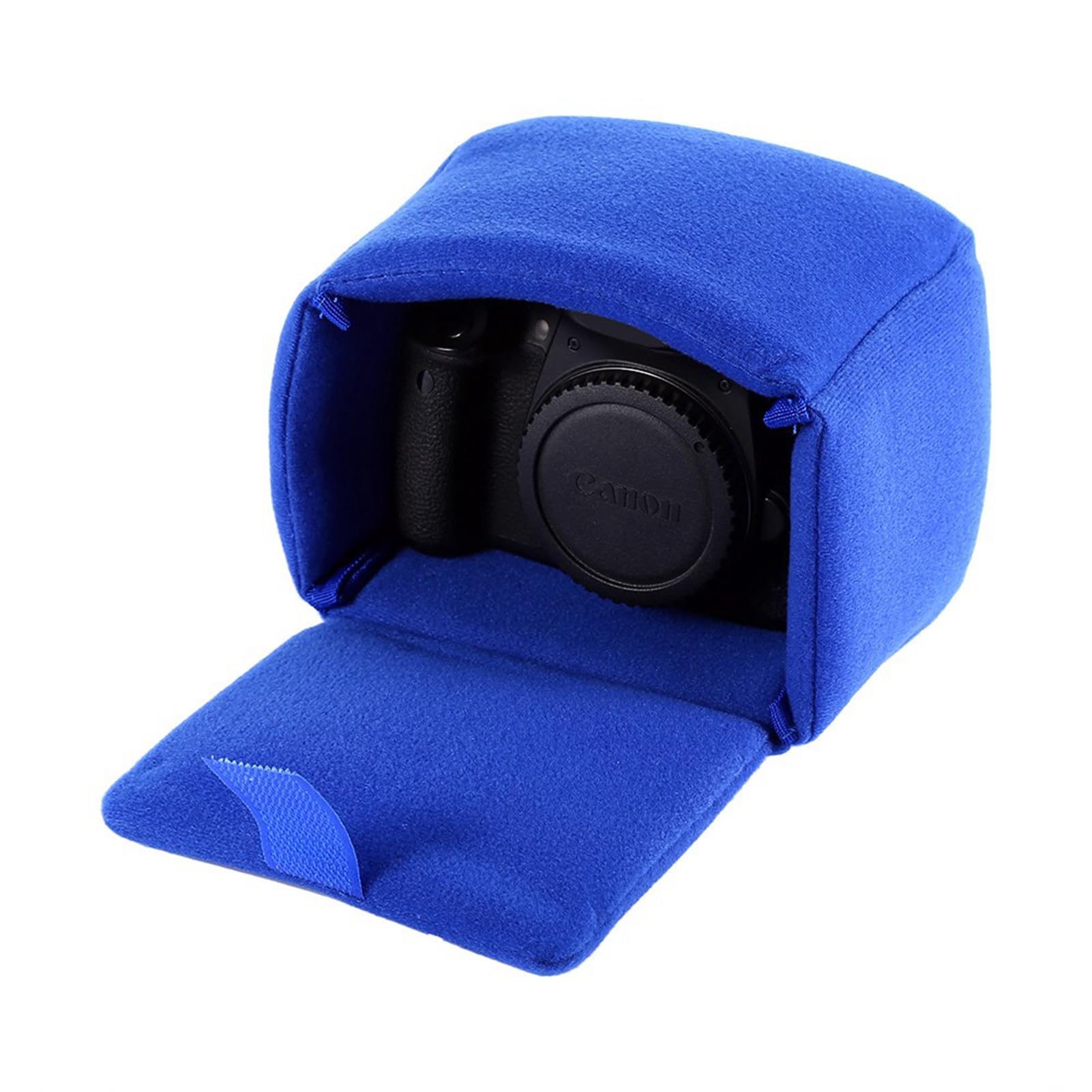 Keenso DSLR Camera Bag, Portable DLSR Camera Protective Bag Insert Pad Shockproof Protection Camera Case for Photographing(Blue) - Image 4